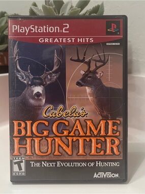 Cabela's Big Game Hunter (PlayStation 2) - Brown/Orange Cover
